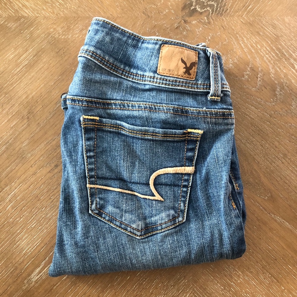 American Eagle Kick Boot Super Stretch Jeans
